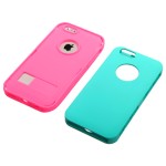 Case Protector Dual Apple Iphone 6 Non-slipping Aqua / Pink (17003907) by www.tiendakimerex.com